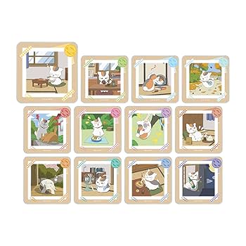 夏目友人帳×Gratte グラッテ アクリルコースター コンプ ニャンコ先生 夏目友人帳×Gratte グラッテ アクリルコースター コンプ